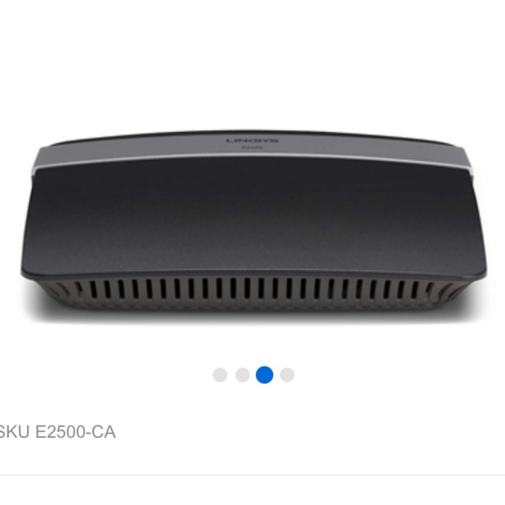 Cisco Linksys E2500 Dual-Band Wi-Fi Router